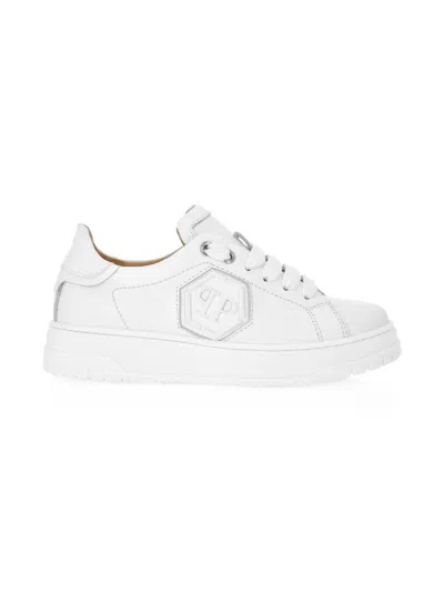 PHILIPP PLEIN HEXAGON LOW-TOP SNEAKERS