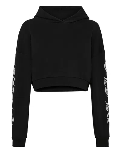 PHILIPP PLEIN HOODIE SWEATSHIRT GOTHIC PLEIN
