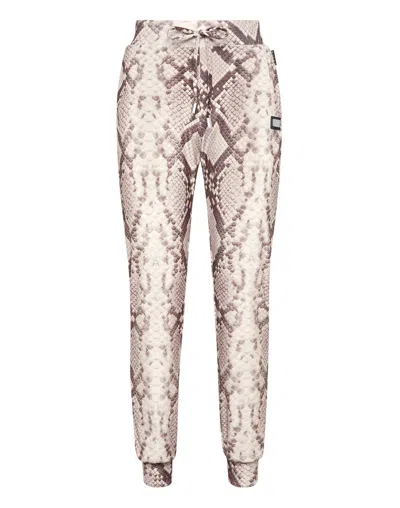 PHILIPP PLEIN JOGGING PANTS ALL-OVER PYTHON
