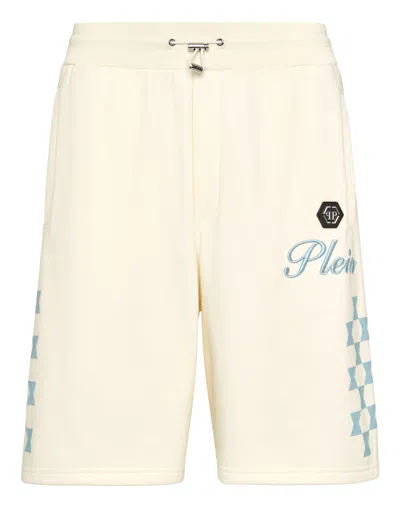 PHILIPP PLEIN JOGGING SHORTS CHECHMATE