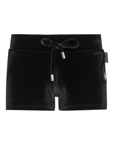 PHILIPP PLEIN JOGGING SHORTS GOTHIC PLEIN