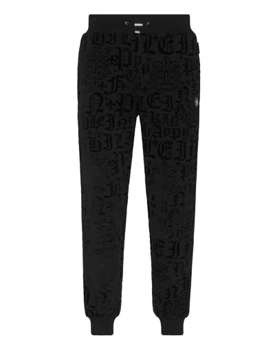 PHILIPP PLEIN JOGGING TROUSERS GOTHIC PLEIN