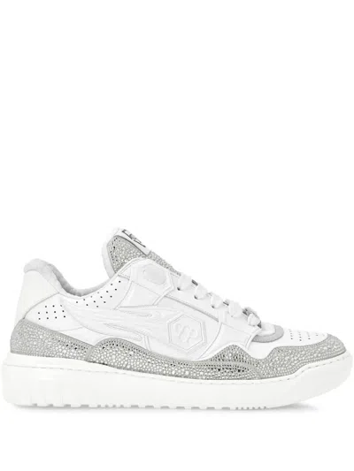 PHILIPP PLEIN MOON WALKER LOW-TOP SNEAKERS