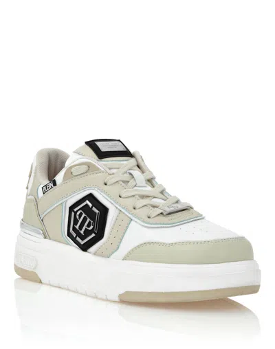 PHILIPP PLEIN LO-TOP SNEAKERS SK8R PLEIN LOW