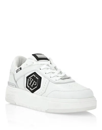 PHILIPP PLEIN LO-TOP SNEAKERS SK8R PLEIN LOW