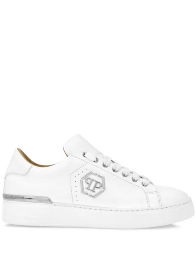 PHILIPP PLEIN LOGO-PLAQUE SNEAKERS