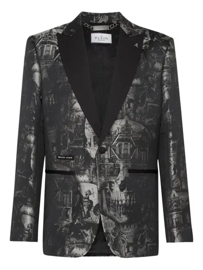 PHILIPP PLEIN LORD FIT SKULL BLAZER