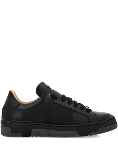 PHILIPP PLEIN MONOGRAM LO-TOP SNEAKERS