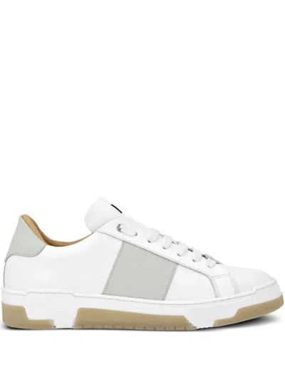 PHILIPP PLEIN MONOGRAM LO-TOP SNEAKERS