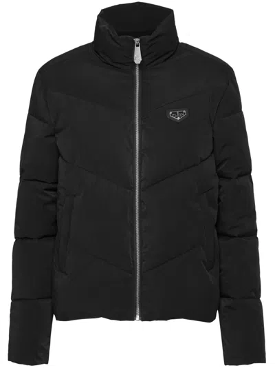 PHILIPP PLEIN LONG SLEEVE PUFFER JACKET