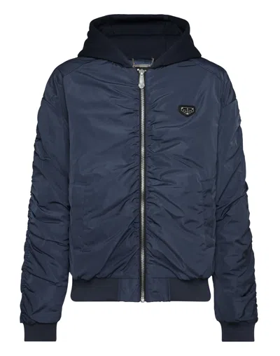 PHILIPP PLEIN PADDED NYLON JACKET