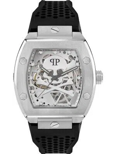PHILIPP PLEIN PHILIPP PLEIN PWBAA2123 MENS WATCH THE SKELETON AUTOMATIC 44MM 5ATM
