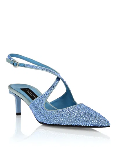 PHILIPP PLEIN SLINGBACK SHOES STRASS