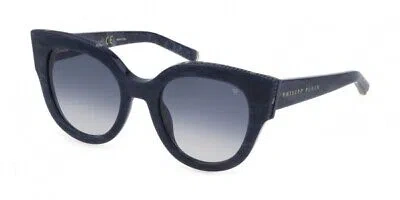 PHILIPP PLEIN PHILIPP PLEIN SPP026S-0B35 MARBLED BLUE SUNGLASSES