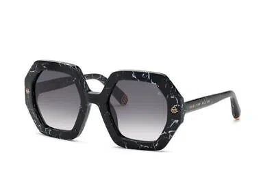 PHILIPP PLEIN PHILIPP PLEIN SPP039M-0869 MARBLED BLACK SUNGLASSES