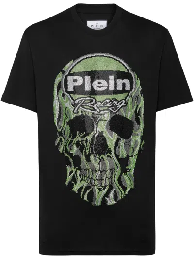 PHILIPP PLEIN STRASS SKULL T-SHIRT