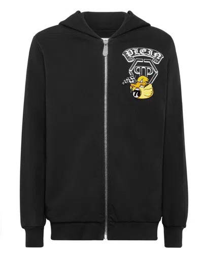 PHILIPP PLEIN SWEATJACKET GOTHIC DUCK