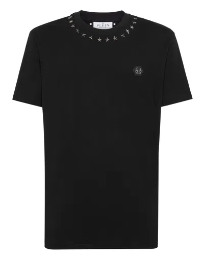 PHILIPP PLEIN T-SHIRT ROUND NECK SS
