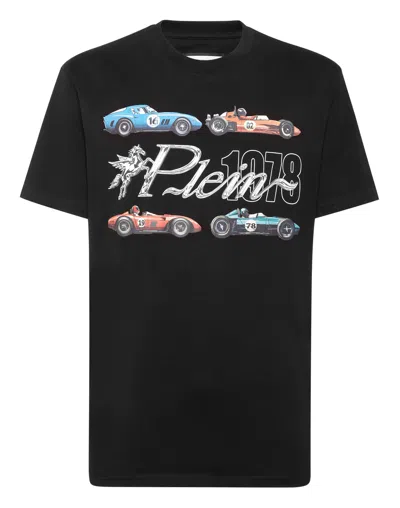 PHILIPP PLEIN T-SHIRT ROUND NECK SS BSM