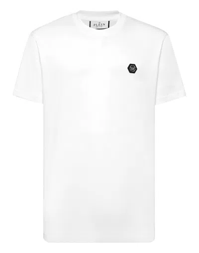 PHILIPP PLEIN T-SHIRT ROUND NECK SS SKULL & BONES