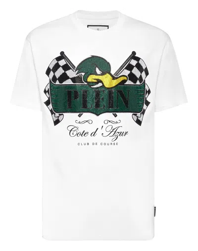 PHILIPP PLEIN T-SHIRT ROUND NECK SS TEE DUCK