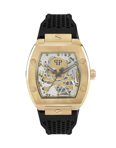 PHILIPP PLEIN THE $KELETON GOLD WATCH