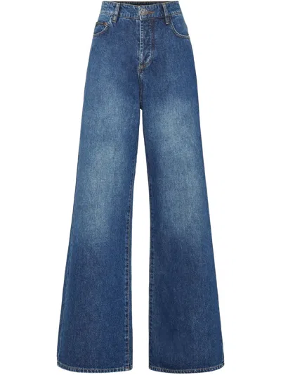PHILIPP PLEIN WIDE-LEG JEANS