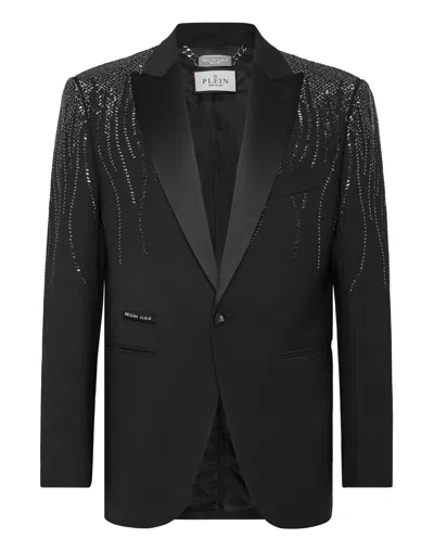 PHILIPP PLEIN WOOL BLAZER LORD FIT