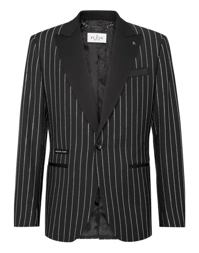 PHILIPP PLEIN WOOL BLAZER LORD FIT