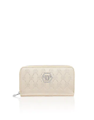 PHILIPP PLEIN ZIP AROUND WALLET