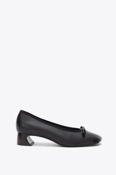 3.1 PHILLIP LIM BLACK ID SOFT BALLERINA 35MM CRESCENT HEEL