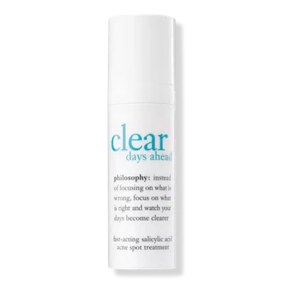 PHILOSOPHY DI LORENZO SERAFINI CLEAR DAYS AHEAD FAST-ACTING SALICYLIC ACID ACNE SPOT TREATMENT
