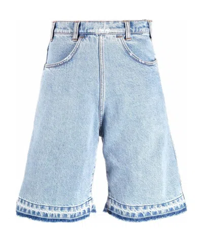 PHILOSOPHY DI LORENZO SERAFINI PHILOSOPHY DI LORENZO SERAFINI DENIM BERMUDA SHORTS