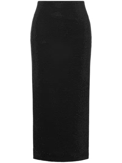 PHILOSOPHY DI LORENZO SERAFINI RHINESTONE-EMBELLISHED SKIRT