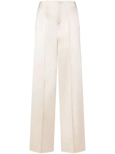 PHILOSOPHY DI LORENZO SERAFINI SATIN STRAIGHT-LEG TROUSERS