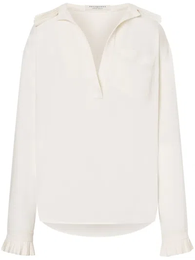PHILOSOPHY DI LORENZO SERAFINI V-NECK SHIRT
