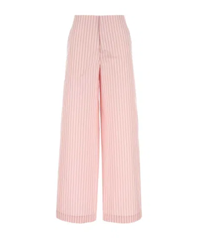 PHILOSOPHY DI LORENZO SERAFINI PHILOSOPHY DI LORENZO SERAFINI STRIPE-DETAILED POPLIN PANTS
