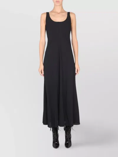 PHILOSOPHY DI LORENZO SERAFINI VISCOSE MAXI DRESS