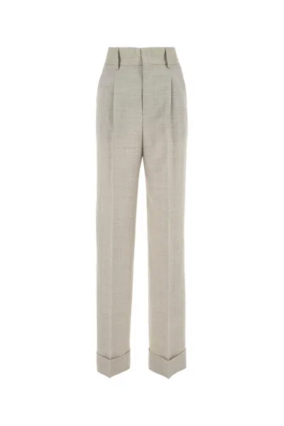 PHILOSOPHY MELANGE SAND STRETCH WOOL BLEND PANT