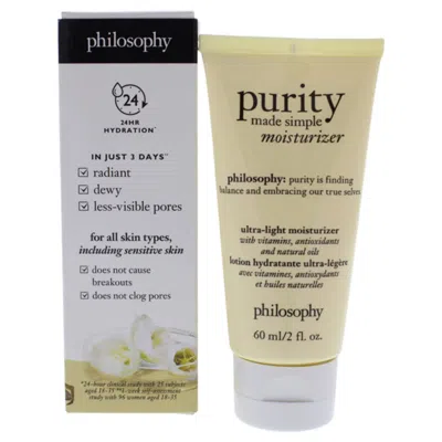 PHILOSOPHY DI LORENZO SERAFINI PURITY MADE SIMPLE MOISTURIZER BY PHILOSOPHY FOR UNISEX - 2 OZ MOISTURIZER