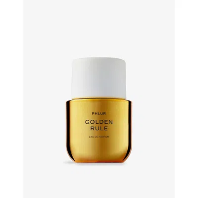 PHLUR WOMENS GOLDEN RULE EAU DE PARFUM 50ML