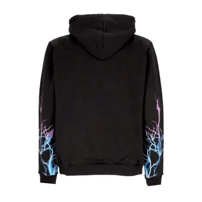 PHOBIA LIGHTWEIGHT MEN'S HOODIE LIGHTNING HOODIE BLACK/BLUE/PURPLE