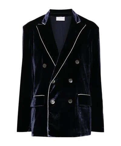 PIERRE-LOUIS MASCIA VELVET BLAZER