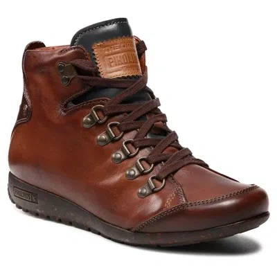 PIKOLINOS PIKOLINOS DAMEN STIEFEL LISBOA W67-7667C9 LACE-UP ANKLE LEDER