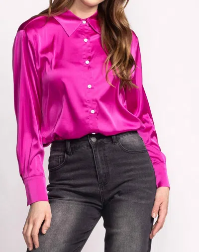 PINK MARTINI MYLA TOP IN PURPLE