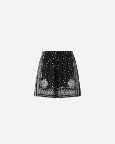 PINKO SHORT À IMPRIMÉ BANDANA