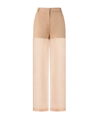 PINKO PINKO PANELLED STRAIGHT-LEG TROUSERS