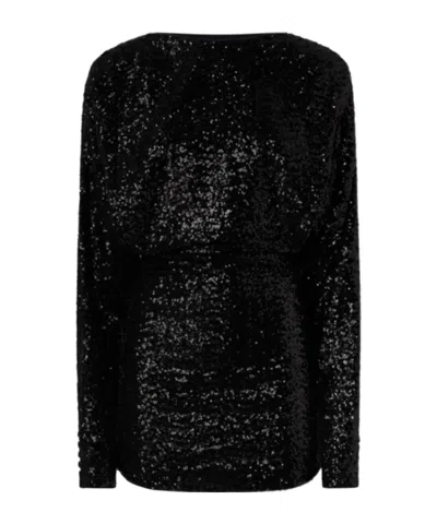 PINKO PINKO SEQUIN EMBELLISHED MINI DRESS