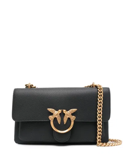 PINKO BLACK LOVE ONE SHOULDER BAG