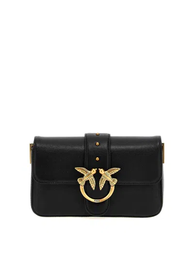 PINKO LOVE ONE MINI CROSSBODY BAG